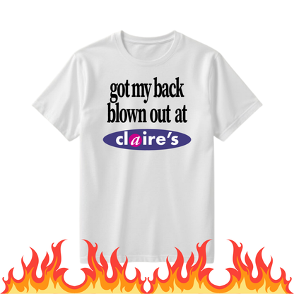 Claires - Blown Back Tee